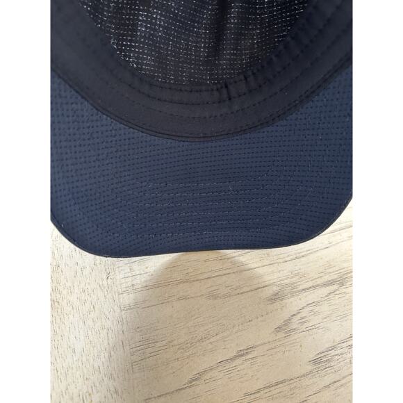 PGA TOUR Spell Out Logo Airflux Mesh Golf Cap Black Adjustable StrapBack Hat - Picture 5 of 8